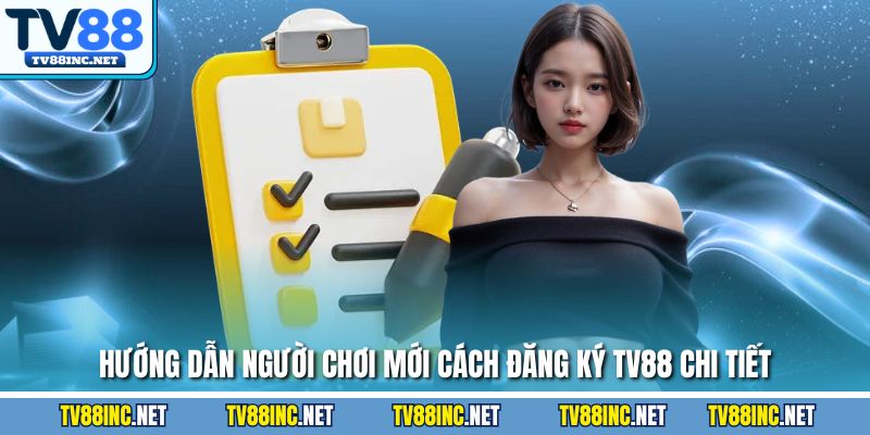 Hướng dẫn người chơi mới cách đăng ký TV88 chi tiết